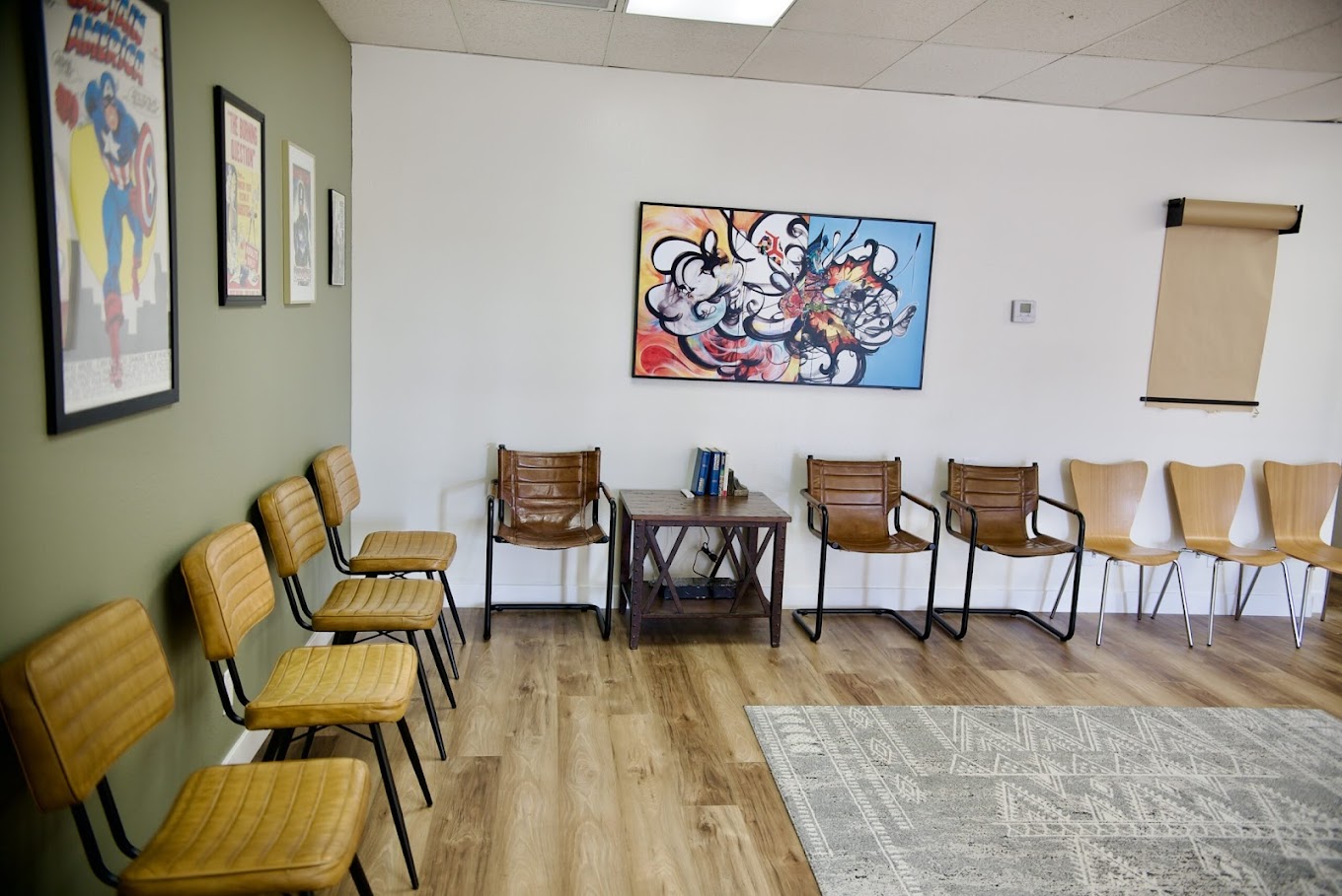 405 recovery seating area