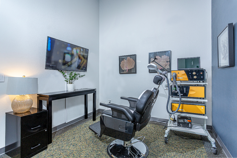 Brain-Center-TMS machine room