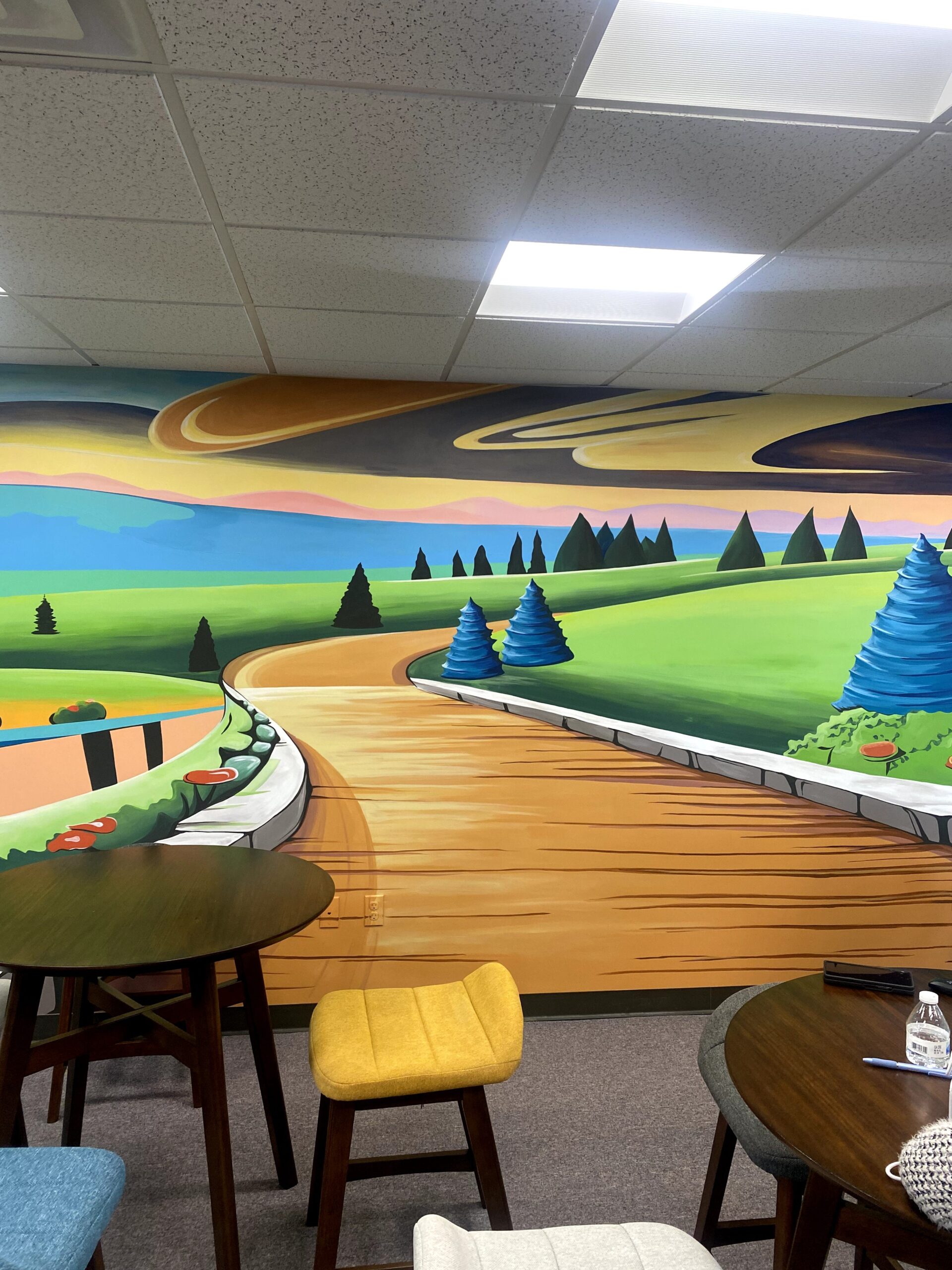 pathways wellness mosaic wall