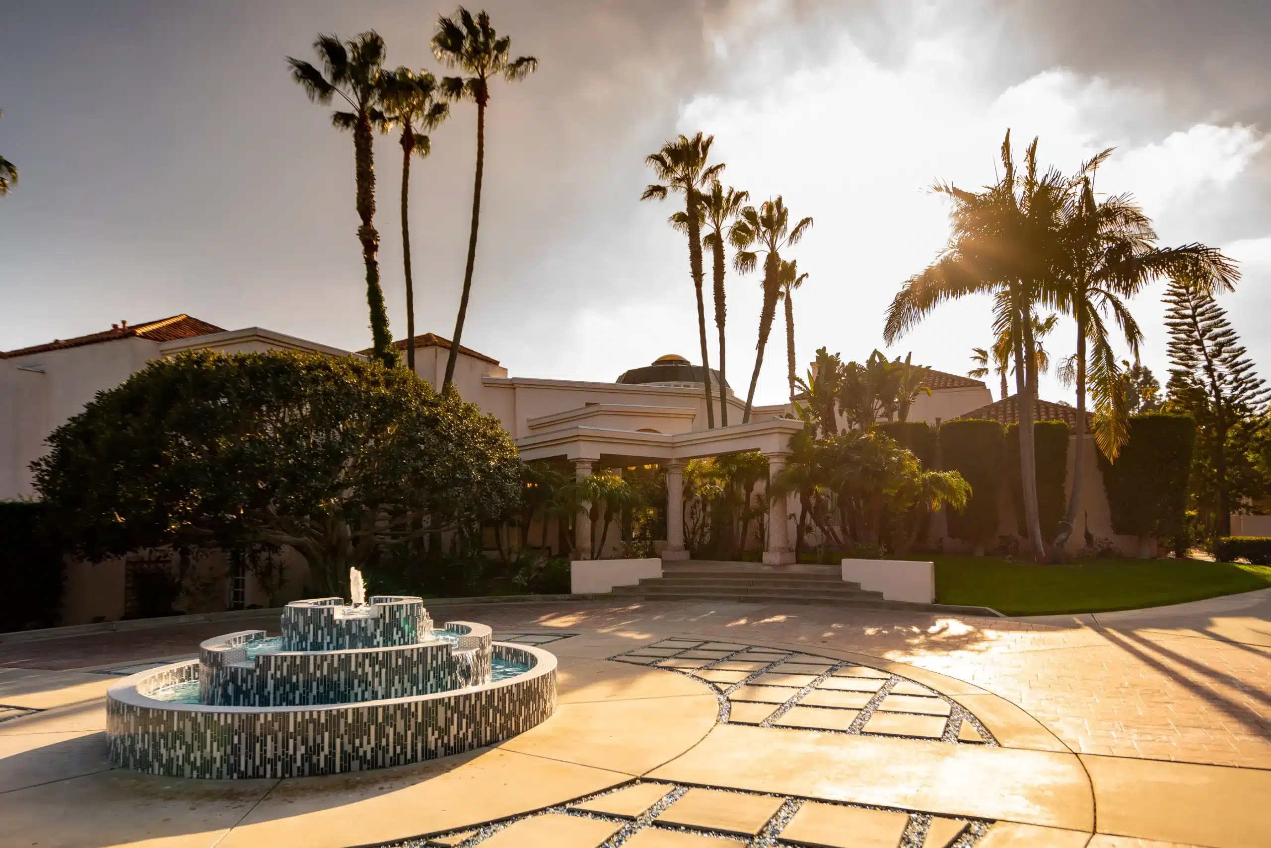 front of the villa oasis facility